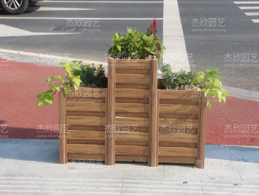 鋁合金百變花箱浙江海鹽案例