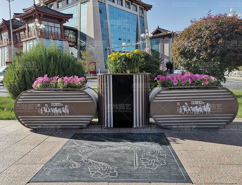 商業(yè)步行街花箱全國各地案例集合